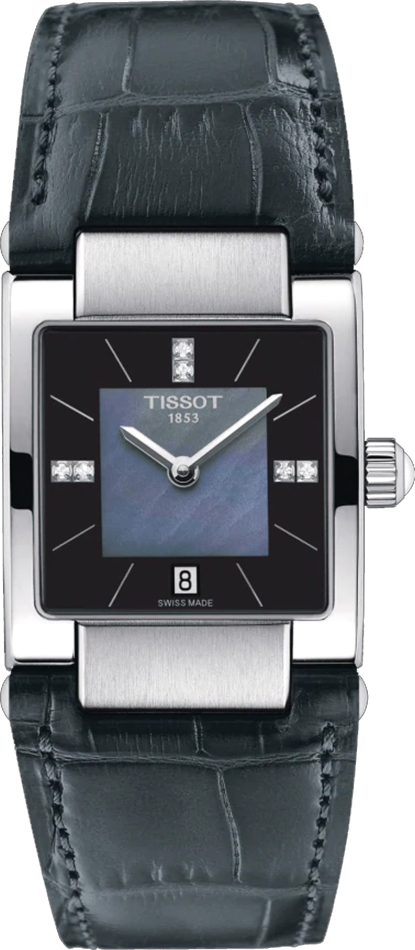 Tissot T-Lady Watches Ladies Black Battery Operated Quartz T0903101612600 Watch