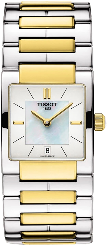 Tissot T-Lady Watches Ladies Pearl White Battery Operated Quartz T0903102211100 Watch