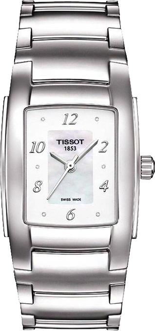 Tissot T-Lady Watches Ladies Pearl White Battery Operated Quartz T0733101111600 Watch