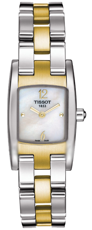 Tissot T-Lady Watches Ladies Mother of Pearl White Battery Operated Quartz T0421092211700 Watch