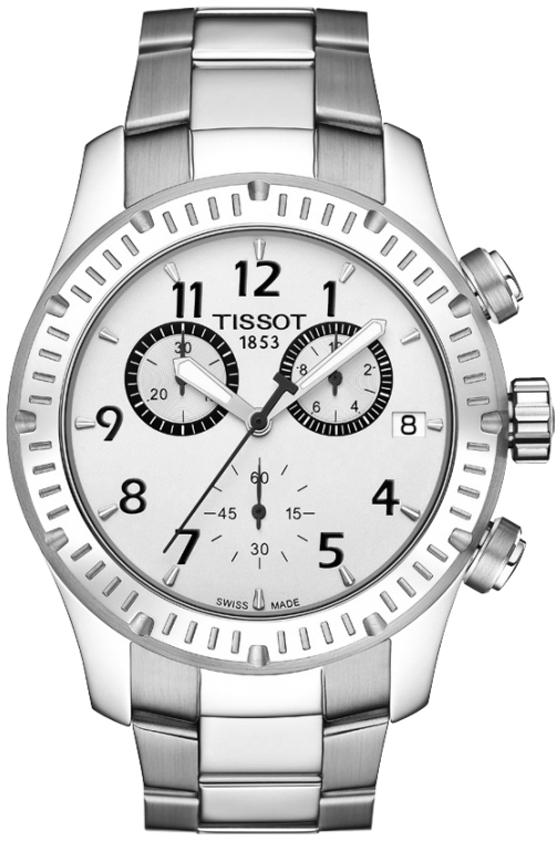 Tissot T-Sport Watches Mens Silver Battery Operated Quartz T0394171103700 Watch