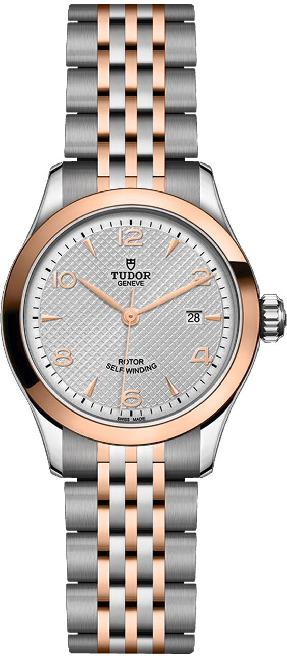 Tudor 1926 Watches Ladies Embossed Silver Self winding Automatic M91351-0001 Watch