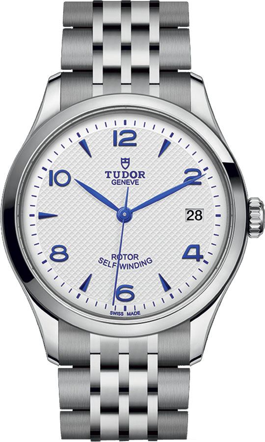 Tudor 1926 Watches Ladies Embossed Opaline Silver Self winding Automatic M91450-0005 Watch