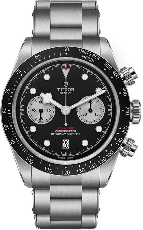 Tudor Heritage Line Watches Mens Black Self Winding Automatic M79360N-0001 Watch