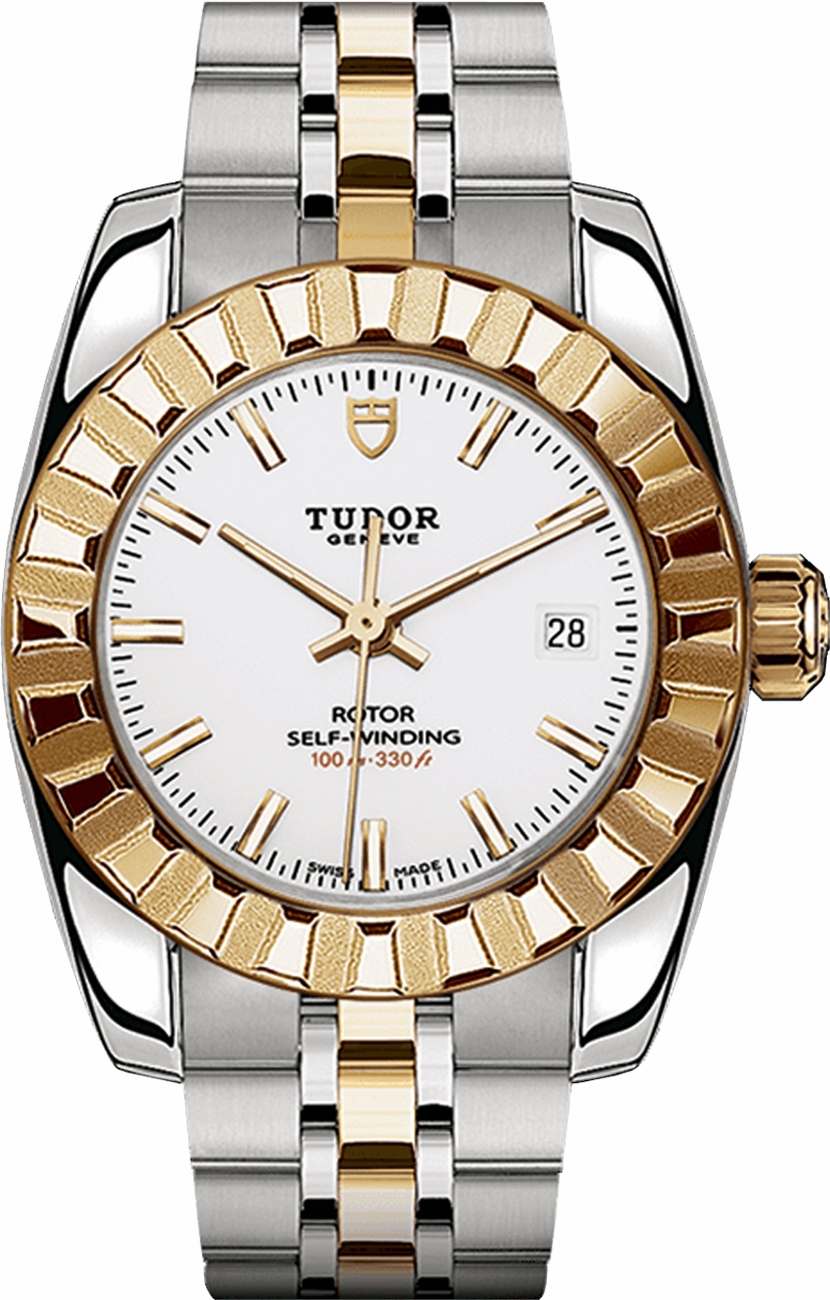Tudor Classic Line Watches Ladies White Self winding Automatic M22013-0004 Watch