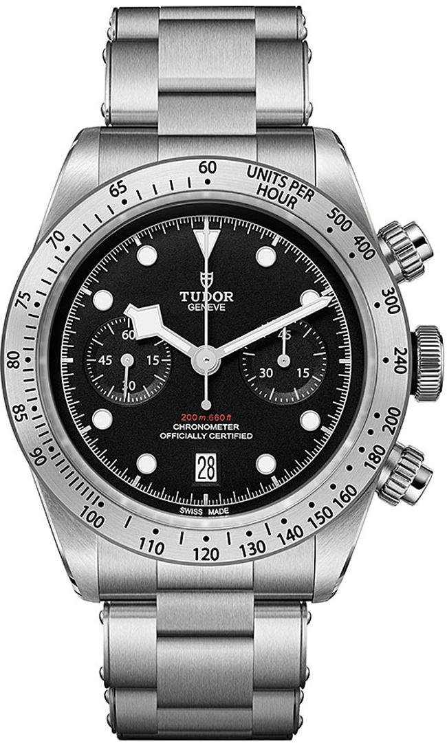 Tudor Heritage Line Watches  Black Self winding Automatic M79350-0001 Watch