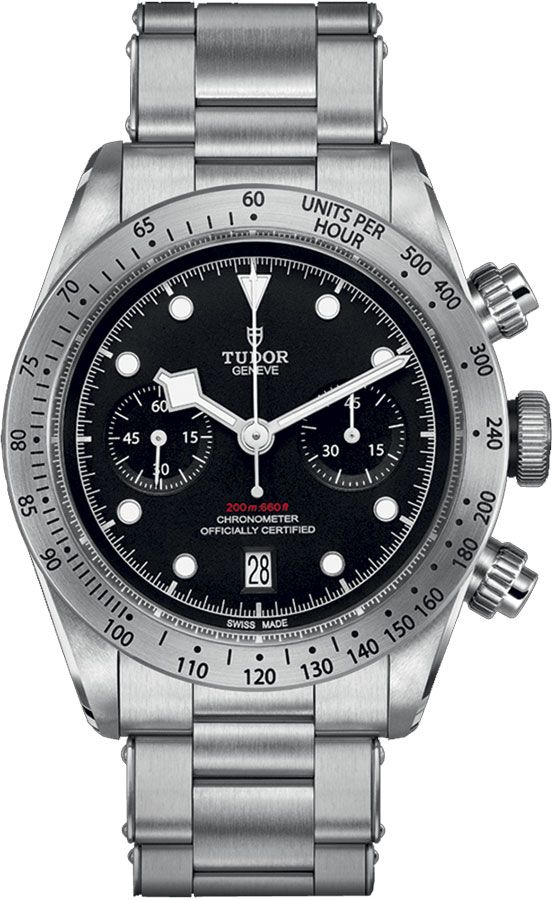 Tudor Heritage Line Watches Black Self winding Automatic M79350-0004 Watch