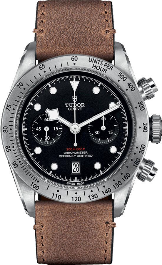 Tudor Heritage Line Watches Black Self winding Automatic Chronometer M79350-0005 Watch