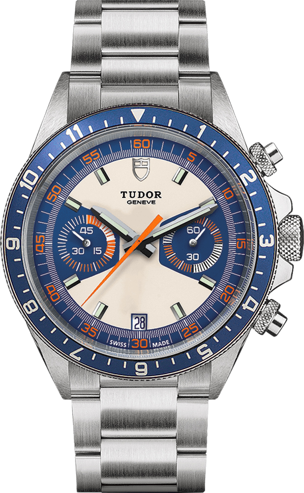 Tudor Heritage Line Watches Opaline and Blue Self winding Automatic M70330B-0004 Watch