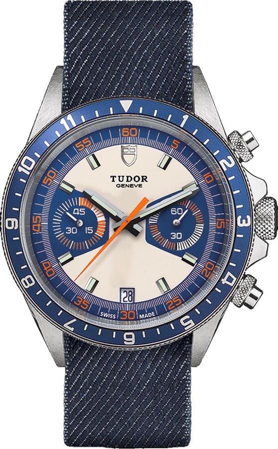 Tudor Heritage Line Watches  Opaline and Blue Self winding Automatic M70330B-0004-BLUE-JEAN Watch
