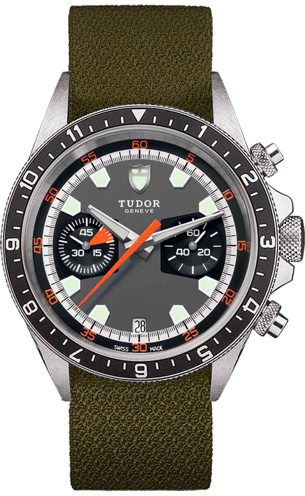 Tudor Heritage Line Watches Grey Self winding Automatic M70330N-4347049 Watch