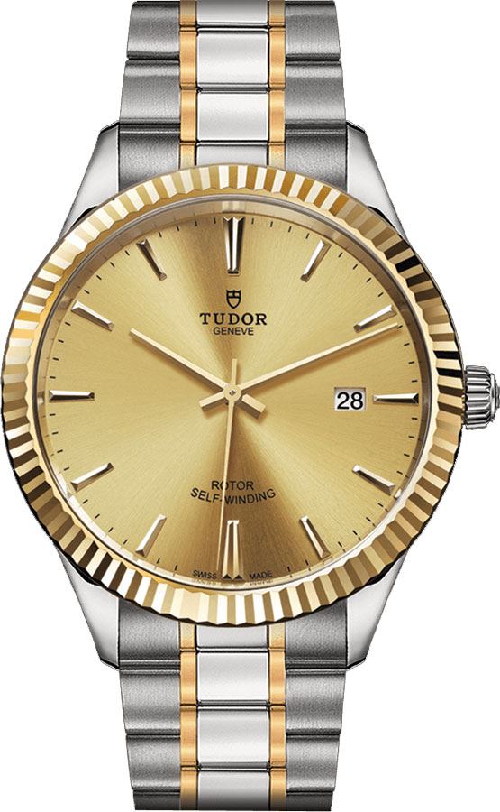 Tudor Classic Line Watches Mens Lacquered Champagne Self winding Automatic M12713-0001 Watch