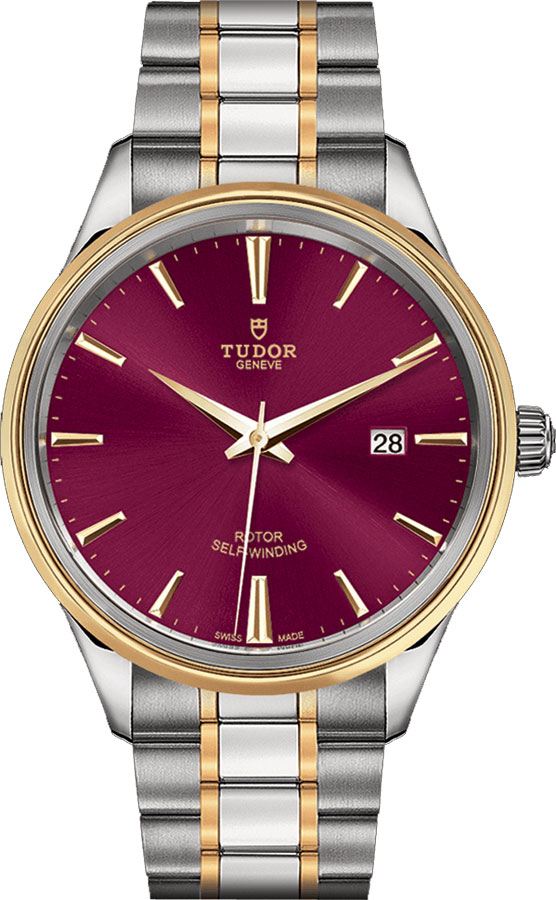 Tudor Classic Line Watches  Lacquered Burgundy Red Self winding Automatic M12703-0013 Watch