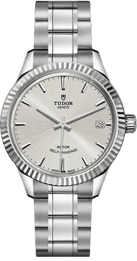 Tudor Classic Line Watches Ladies Sunray Silver Self winding Automatic M12310-0001 Watch