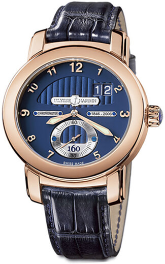 Ulysse Nardin Marine Watches Mens Blue Self winding Automatic 1602-100 Watch