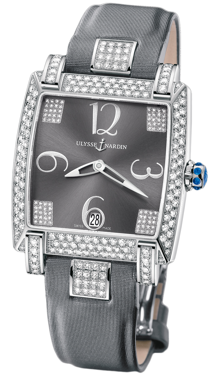Ulysse Nardin Classical Watches Ladies Grey Self winding Automatic 130-91AC-609 Watch