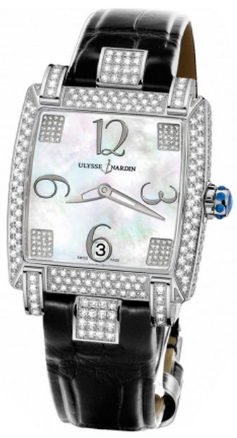 Ulysse Nardin Classical Watches Ladies Mother of Pearl White Self winding Automatic 130-91FC-601 Watch