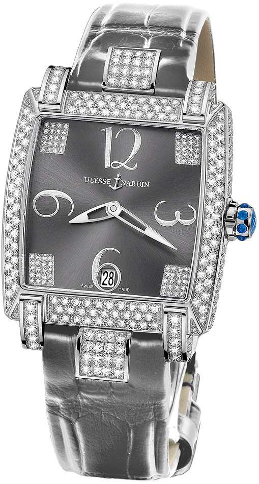 Ulysse Nardin Classical Watches Ladies Grey Self winding Automatic 130-91FC-609 Watch