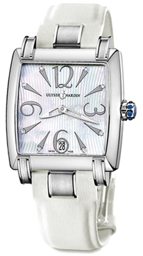 Ulysse Nardin Classical Watches Ladies Mother of Pearl White Self winding Automatic 133-91-691 Watch