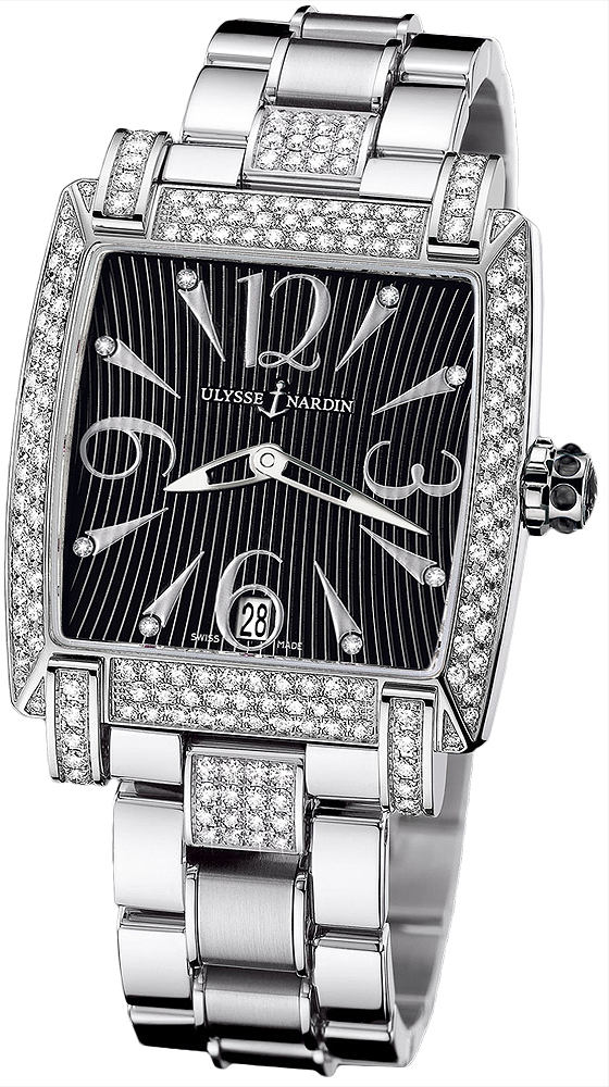 Ulysse Nardin Classical Watches Ladies Black Self winding Automatic 133-91AC-7C-06-02 Watch
