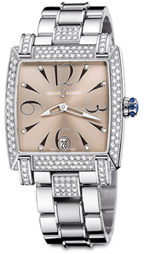 Ulysse Nardin Classical Watches Ladies Light Brown Self winding Automatic 133-91AC-7C-06-05 Watch