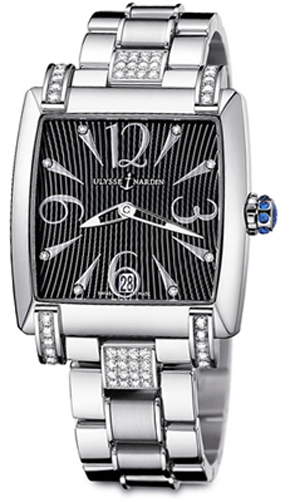 Ulysse Nardin Classical Watches Ladies Black Self winding Automatic 133-91C-7C-06-02 Watch