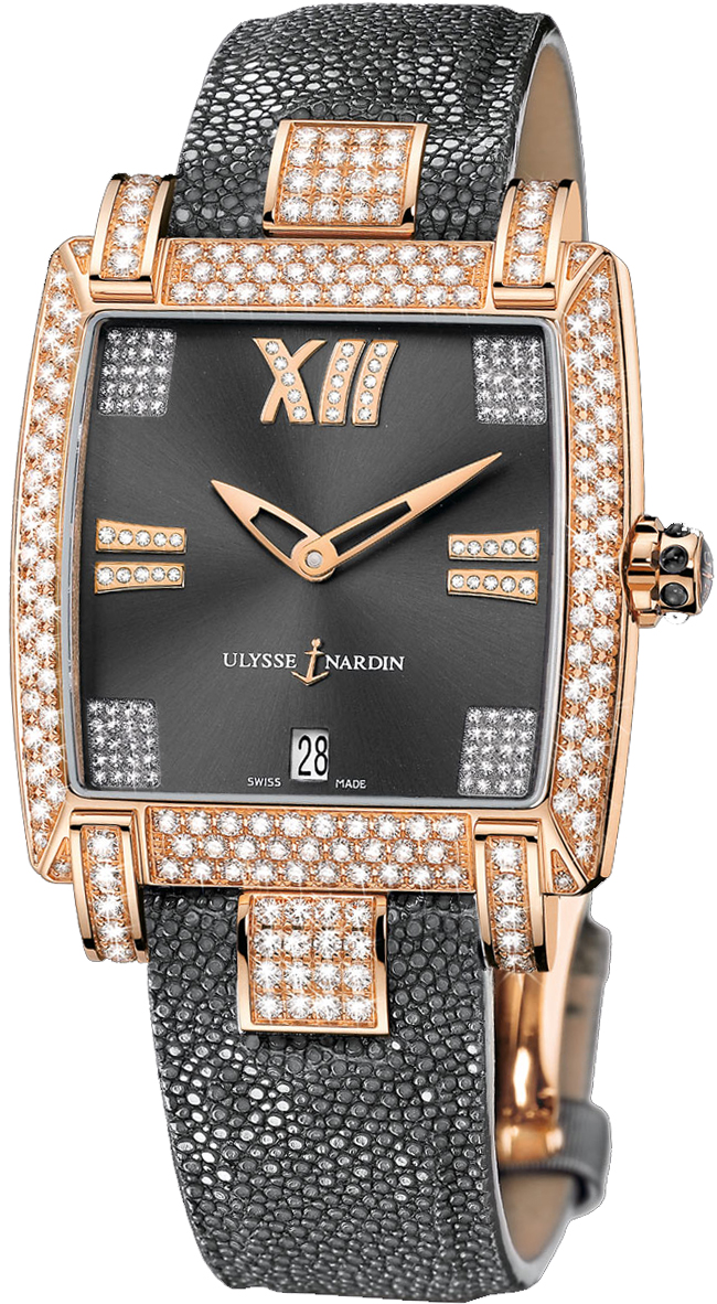 Ulysse Nardin Classical Watches Ladies Grey Self winding Automatic 136-91AC-309 Watch