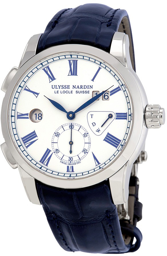 Ulysse Nardin Classic Watches Ladies Grand Feu Enamel White Self winding Automatic 3243-132-E0 Watch