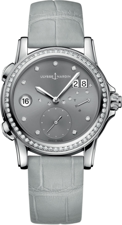 Ulysse Nardin Classic Watches Ladies Grey Self winding Automatic 3243-222B-91 Watch