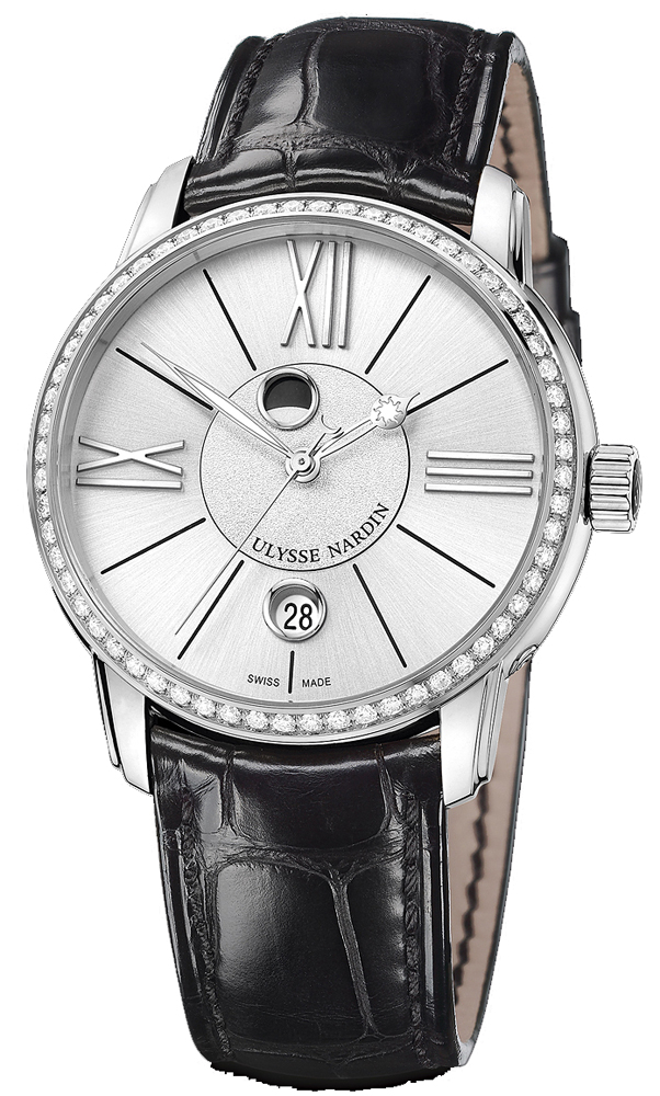 Ulysse Nardin Classical Watches Mens Silver Self winding Automatic 8293-122B-2-41 Watch