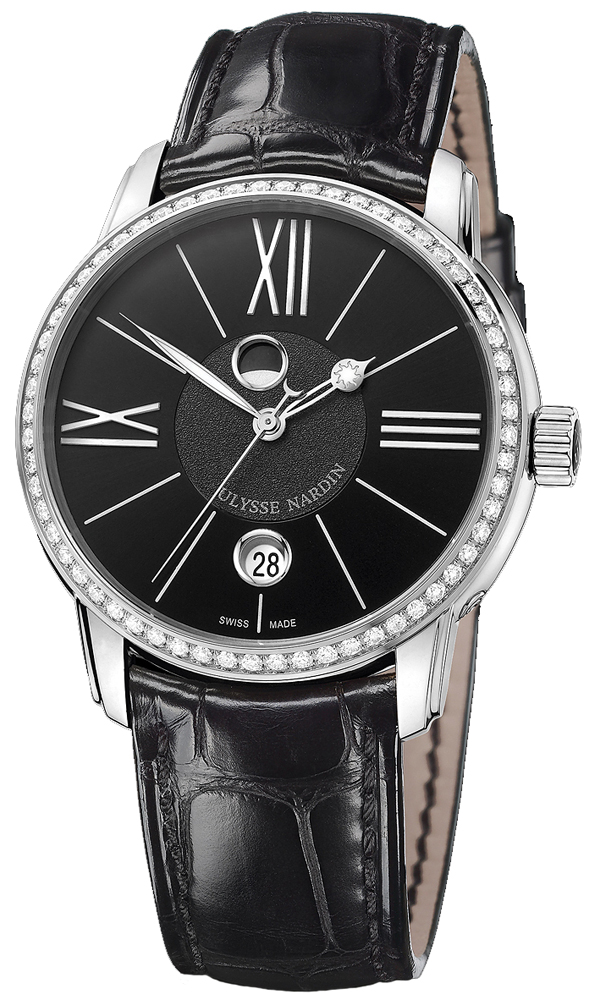 Ulysse Nardin Classical Watches Mens Black Self winding Automatic 8293-122B-2-42 Watch