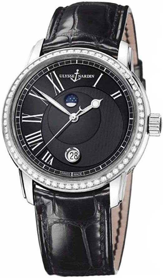 Ulysse Nardin Classical Watches Mens Black Self winding Automatic 8293-122B-2-422 Watch