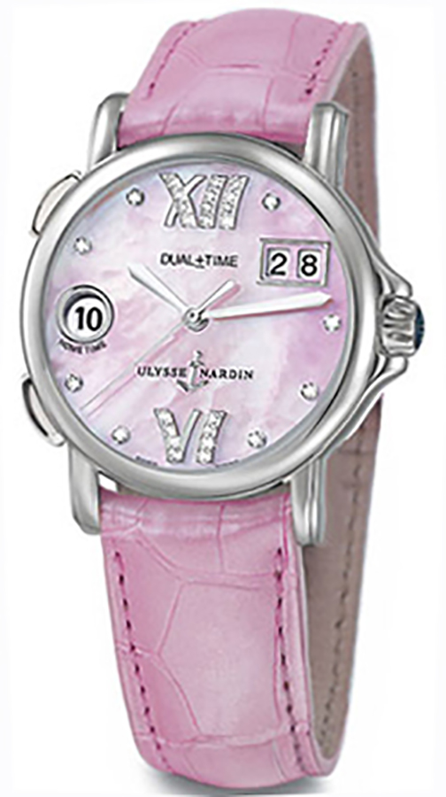 Ulysse Nardin Functional Watches Ladies Pink Self winding Automatic 223-22-396 Watch