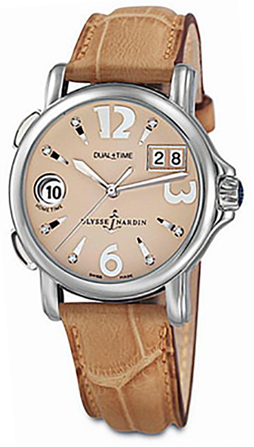 Ulysse Nardin Functional Watches Ladies Beige Self winding Automatic 223-22-61-05 Watch