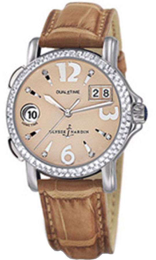 Ulysse Nardin Functional Watches Ladies Beige Self winding Automatic 223-28-61-05 Watch