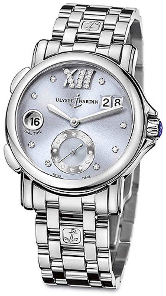 Ulysse Nardin Classic Watches Ladies Purple Self winding Automatic 243-22-7-30-07 Watch