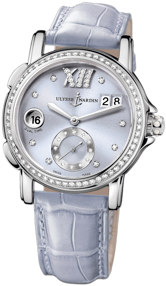 Ulysse Nardin Classic Watches Ladies Purple Self winding Automatic 243-22B-30-07 Watch