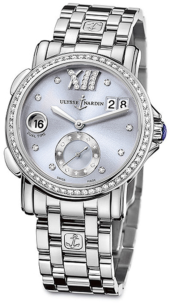 Ulysse Nardin Classic Watches Ladies Purple Self winding Automatic 243-22B-7-30-07 Watch