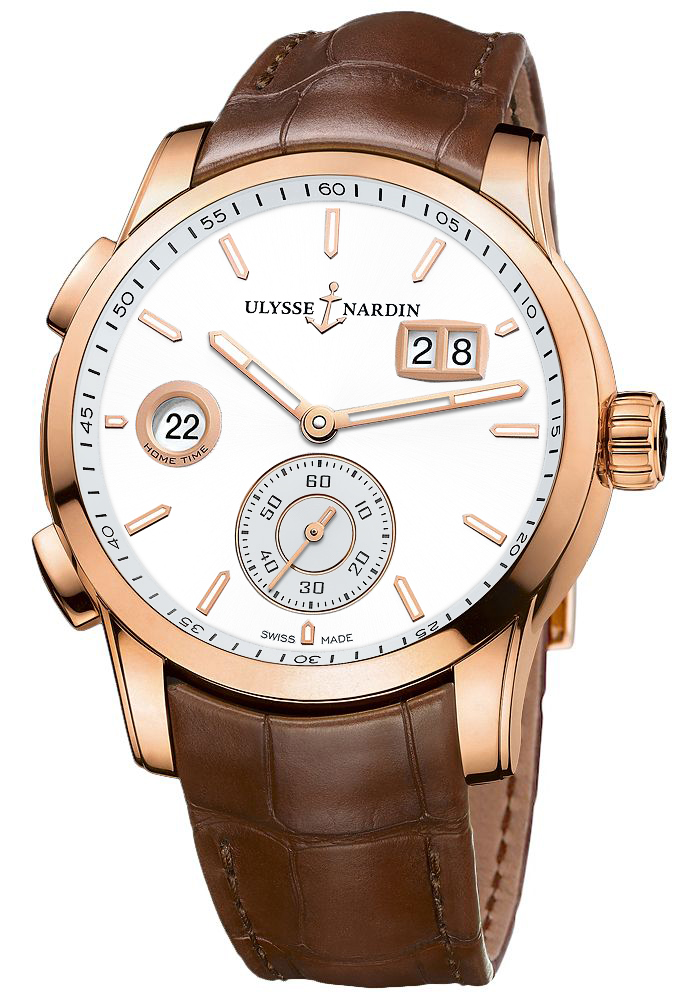 Ulysse Nardin Functional Watches Mens White Self winding Automatic 3346-126-90 Watch