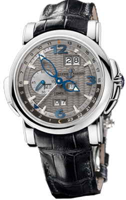 Ulysse Nardin Functional Watches Mens Grey Self winding Automatic 320-60-69 Watch
