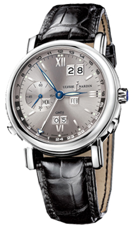 Ulysse Nardin Functional Watches Mens Grey Self winding Automatic 320-82-32 Watch