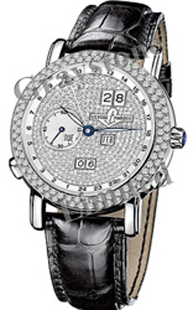 Ulysse Nardin Functional Watches Mens Diamonds Self winding Automatic 320-89-091 Watch