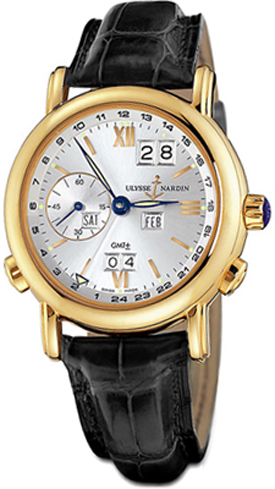 Ulysse Nardin Functional Watches Mens Silver Self winding Automatic 321-22-31 Watch