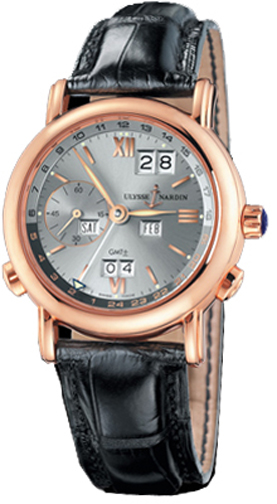 Ulysse Nardin Functional Watches Mens Grey Self winding Automatic 326-22-32 Watch