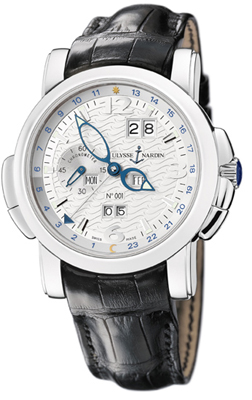 Ulysse Nardin Functional Watches Mens White Self winding Automatic 329-60 Watch