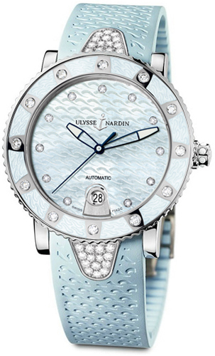 Ulysse Nardin Marine Watches Ladies Blue Self winding Automatic 8103-101E-3C-13 Watch