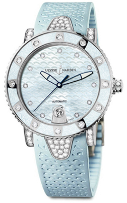 Ulysse Nardin Marine Watches Ladies Blue Self winding Automatic 8103-101EC-3C-13 Watch