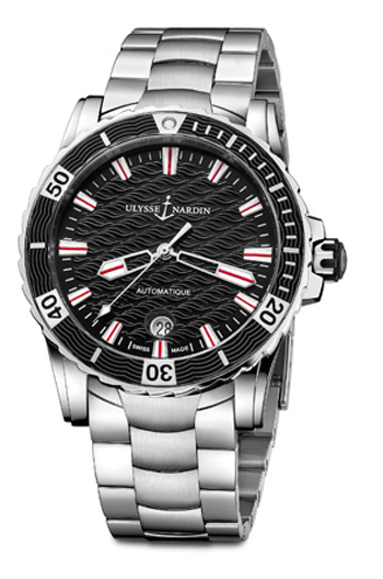 Ulysse Nardin Marine Watches Ladies Black Self winding Automatic 8153-180-7-02 Watch
