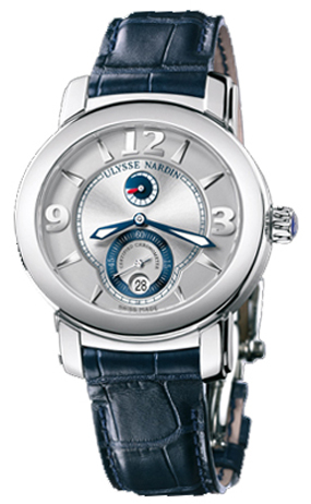 Ulysse Nardin Novelties Watches Mens Silver Self winding Automatic Chronometer 278-70-609 Watch