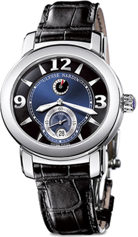 Ulysse Nardin Novelties Watches Mens Blue/Black Self winding Automatic Chronometer 278-70-632 Watch